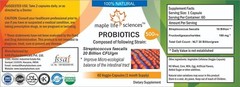 Probiotic Streptococcus Faecalis 20 Billion CFU/gm Capsules – 500mg – AU Stock