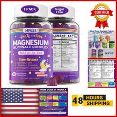 Magnesium Glycinate Gummies for Sleep & Relaxation – Sugar Free