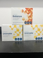 Unicity UniMate & Balance Combo Pack | Energy, Gut & Metabolism | 60+30 Sachets