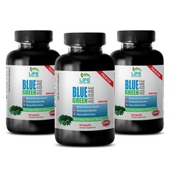 wound healing properties, Organic Blue Green Algae 500 brain and memory boost 3B