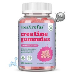 Creatine Monohydrate Supplements Muscle Growth Cognitive Focus Health 60 Gummies