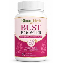 BUST Booster Breast Enhancement Pills Male Female Estogen Support Capsules 60ct