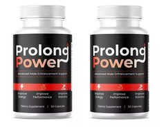 2 x Prolong Power Formula Advanced Support Dietary Supplements Male Enhancement
