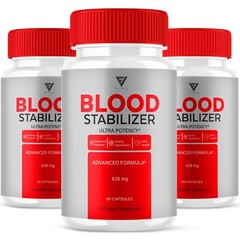 (3 Pack) Blood Stabilizer Support Pills, BloodStabilizer Max (180 Capsules)