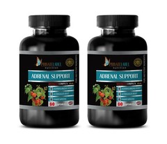 promoting immune support – ADRENAL SUPPORT – energy boost supplement 2 BOTTLE