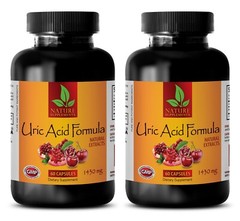 diuretic herbs urination support – URIC ACID FORMULA – digestion help -2 Bottles