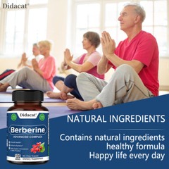 Berberine Advanced Complex Capsules Heart And Cardiovascular Health Support