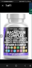 Clean Nutraceuticals Magnesium Complex Vitamin B Capsules 90ct